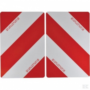 Agri Safety Sign/Warning board on aluminium plate (423mm x 282mm) Sold as pair